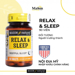 Vien uong Mason Natural Relax & Sleep