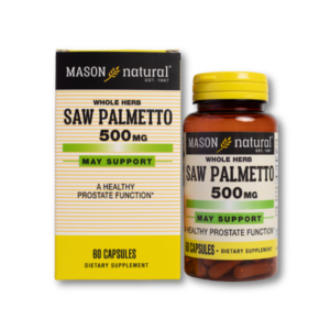 Mason Natural Saw Palmetto 500mg ho tro dieu tri phi dai tien liet tuyen