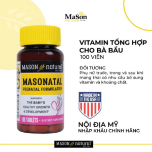 Masonatal Prenatal Formulation Vitamin tong hop