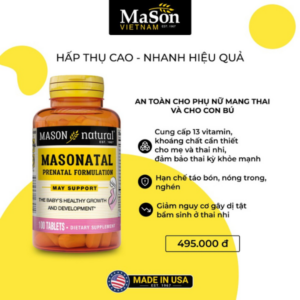 Masonatal Prenatal Formulation Vitamin tong hop