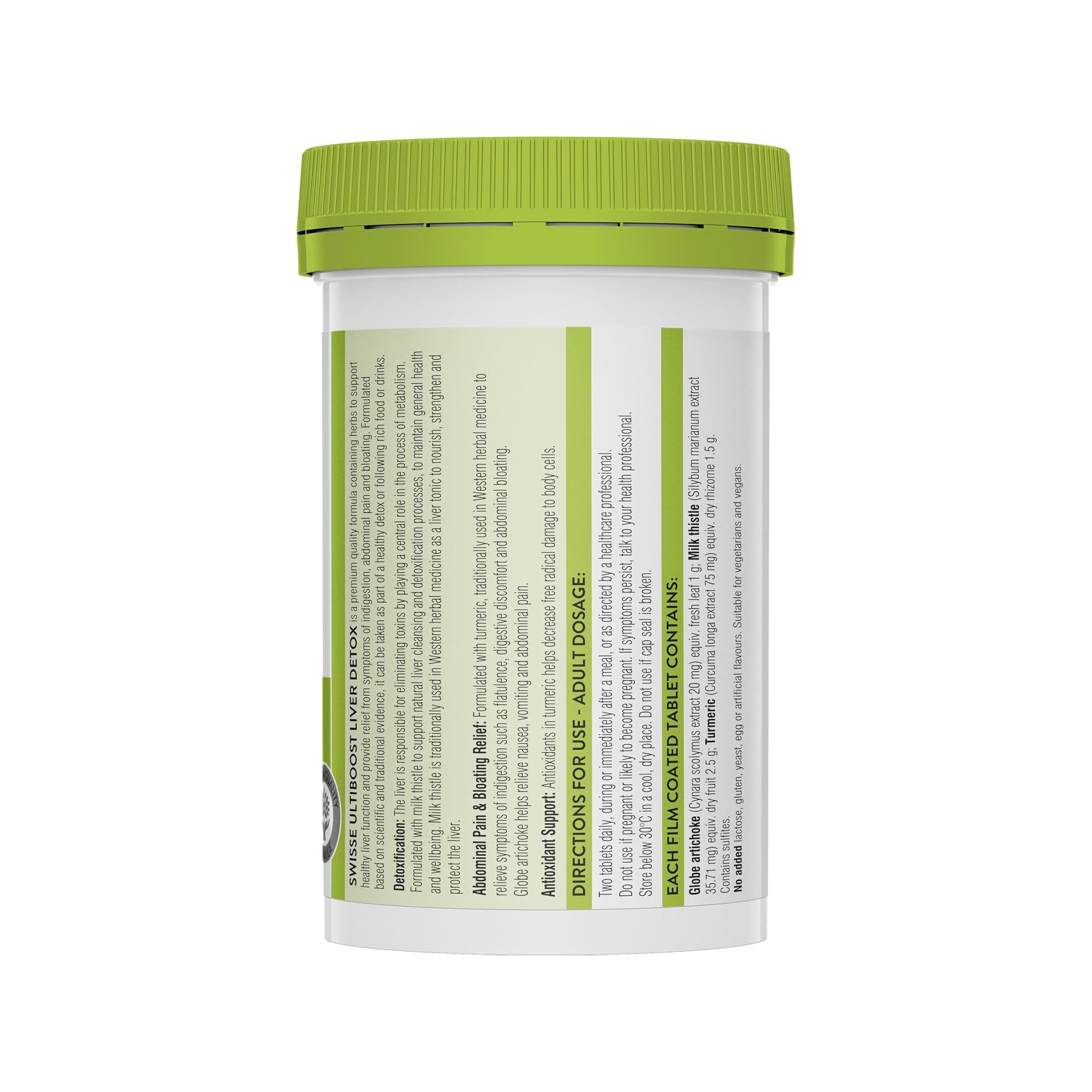 Swisse Ultiboost Liver Detox thanh phan