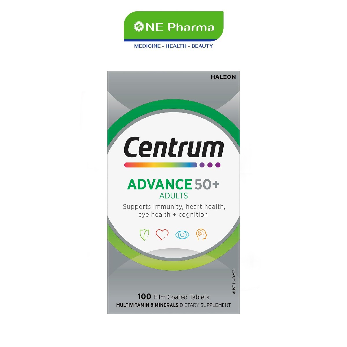 Centrum Advance 50+ chinhg hang