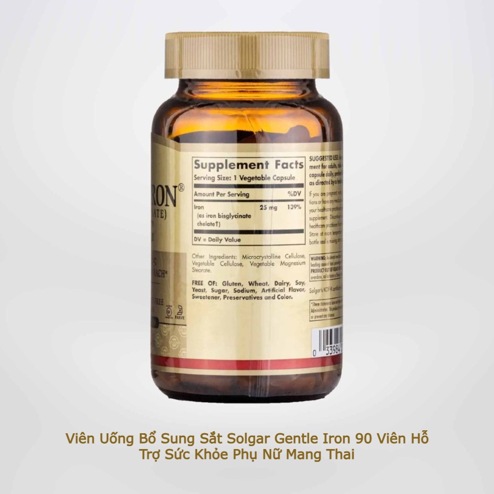 Iron SOLGAR chinh hang