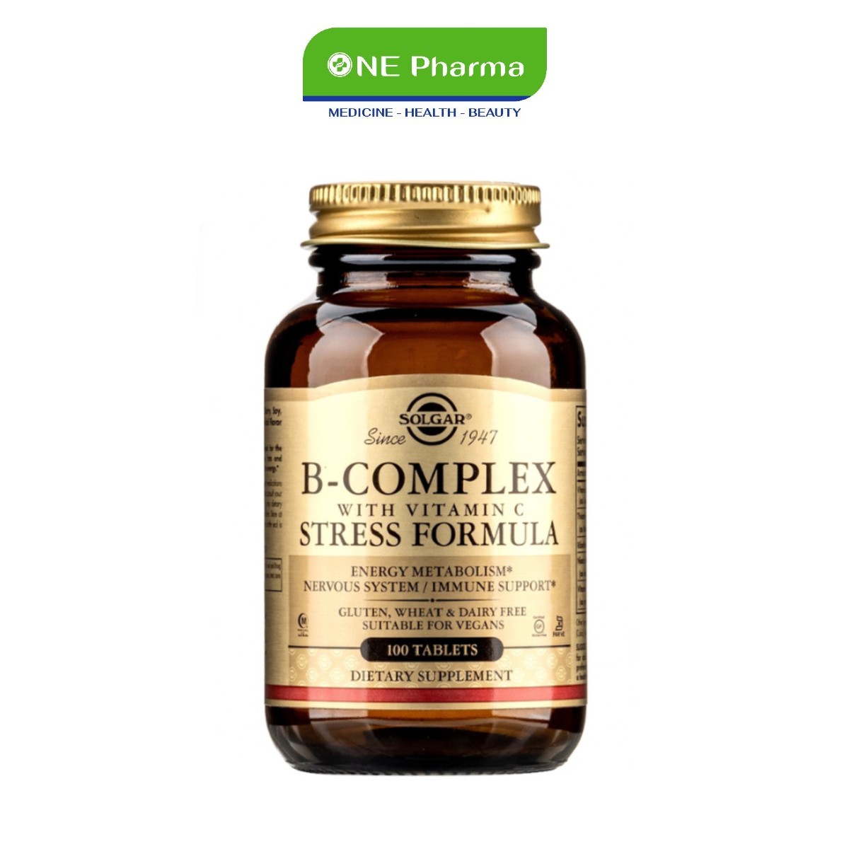 Solgar B-Complex with Vitamin C