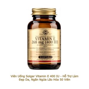 Vitamin E SOLGAR chinh hang