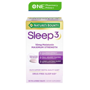 Nature’s Bounty Sleep3 Melatonin 10mg 1