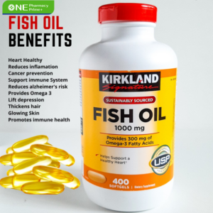 Kirkland Signature Fish Oil 1000mg 1