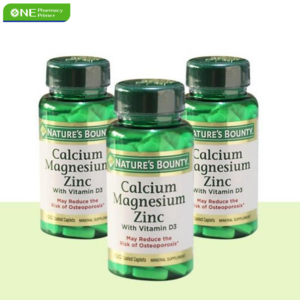 Nature’s Bounty Calcium Magnesium Zinc With D3 3