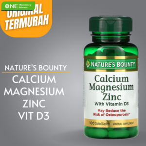 Nature’s Bounty Calcium Magnesium Zinc With D3 5