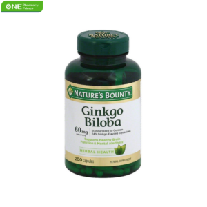 Nature’s Bounty Ginkgo Biloba 60mg5
