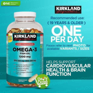 Kirkland Signature Oméga-3 1200mg1