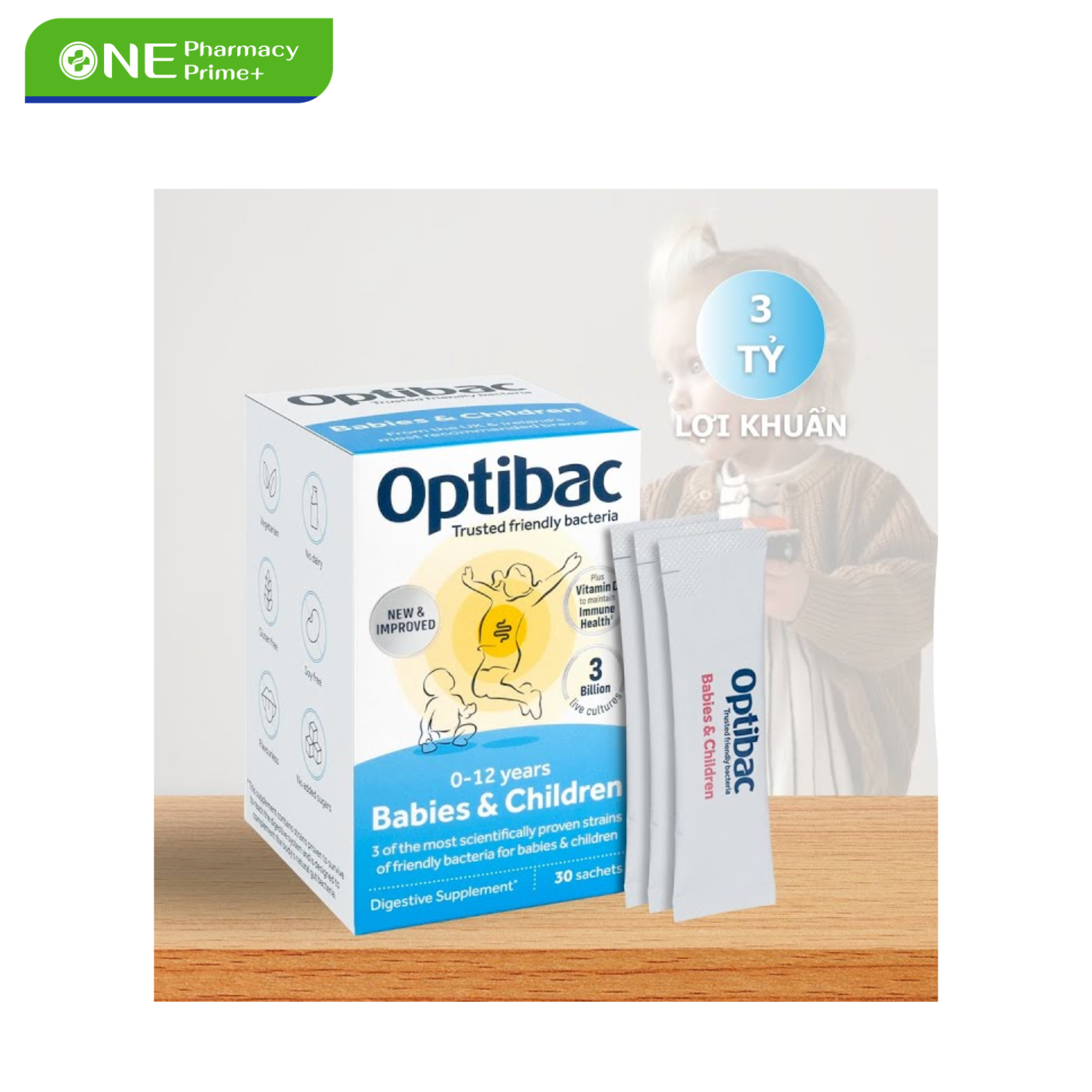 Optibac Babies & Children 4