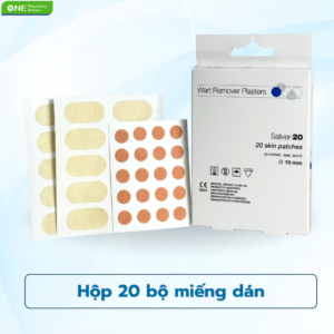 MK Pharma Saliver 20 Wart Remover Plasters5