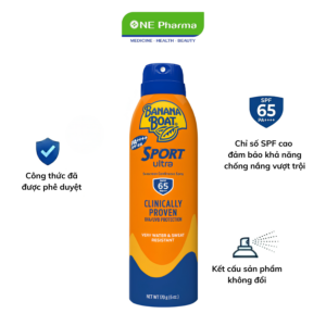Xit chong nang Banana boat spf65 chinh hang
