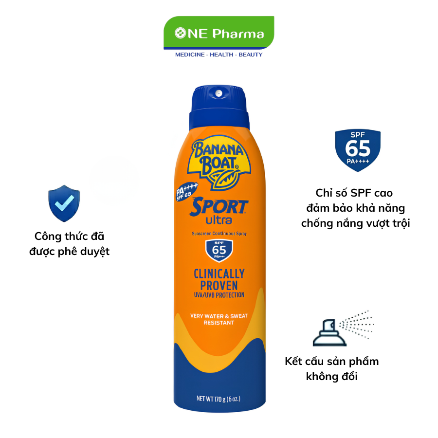 Xit chong nang Banana boat spf65 chinh hang